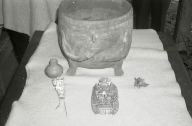 Hallazgo balsa muisca