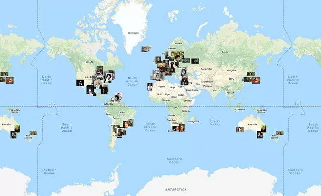 Mapa Creadoras de la Historia de la Música