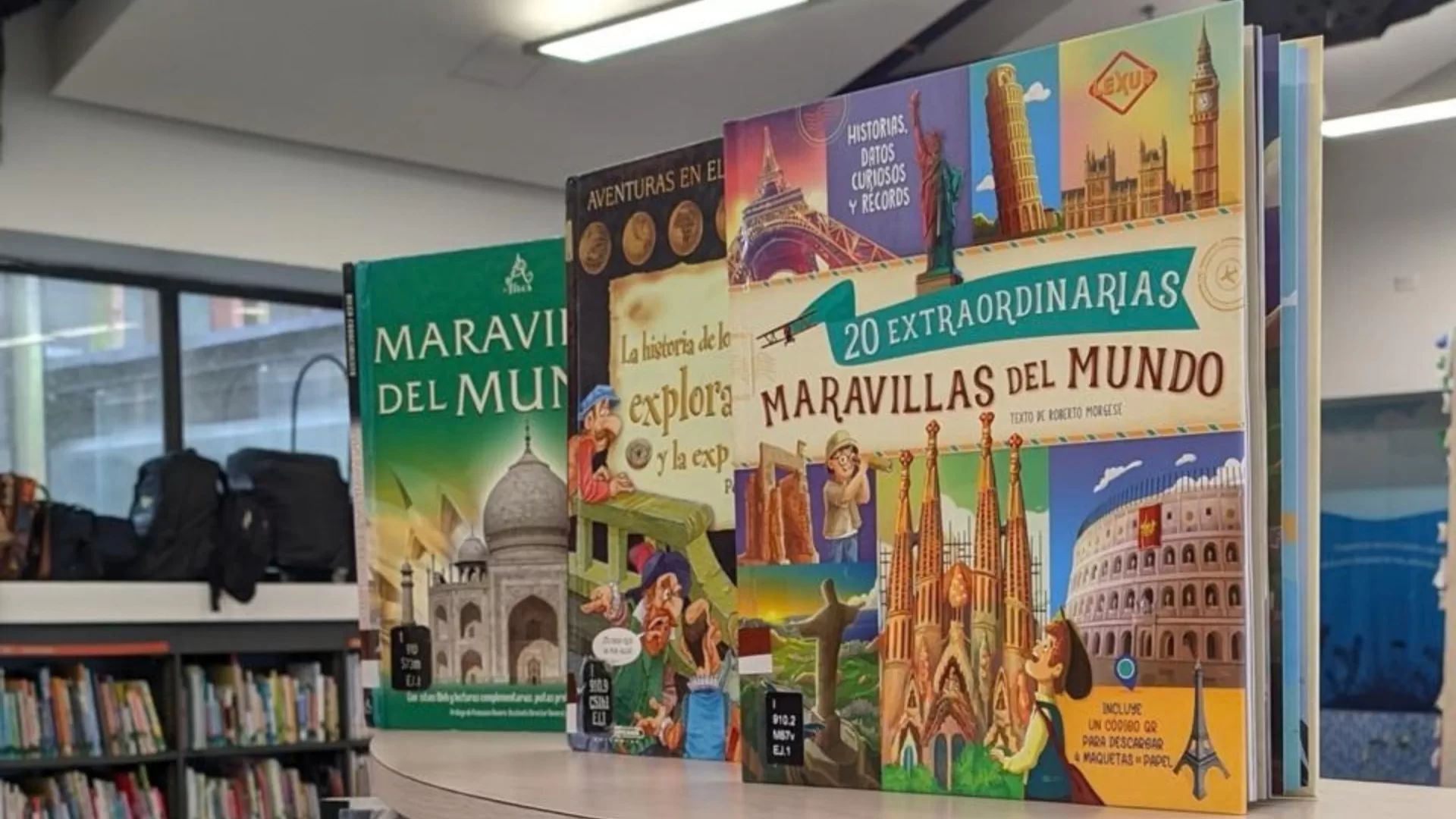Libros relacionados con las maravillas del mundo 