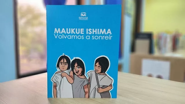 Carátula de la cartilla Maukue Ishima, volvamos a sonreir 