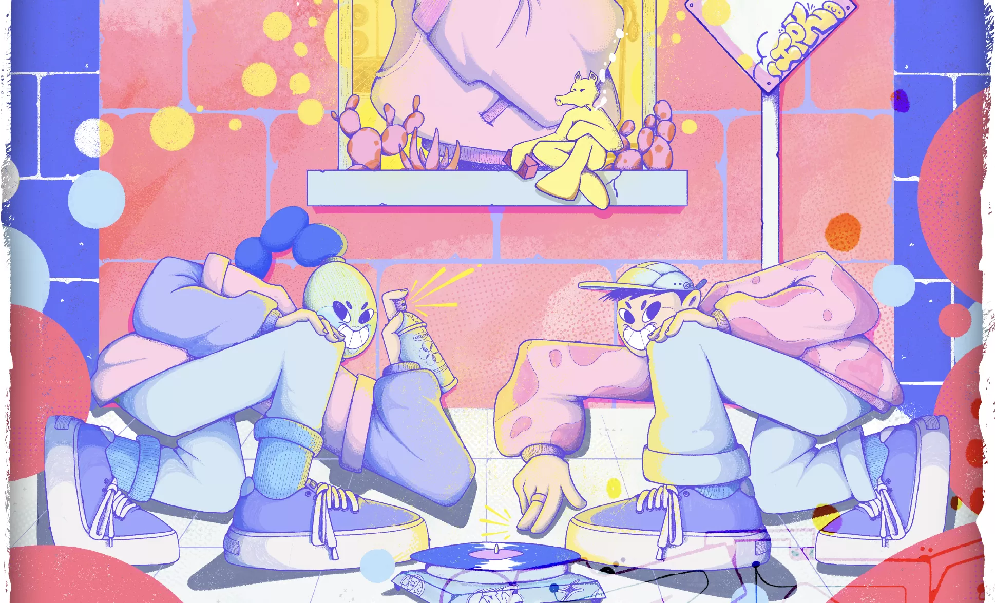 Ilustración mesa de trabajo