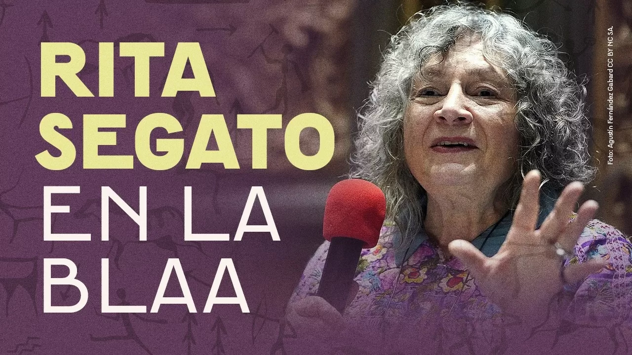 Rita Segato en la BLAA