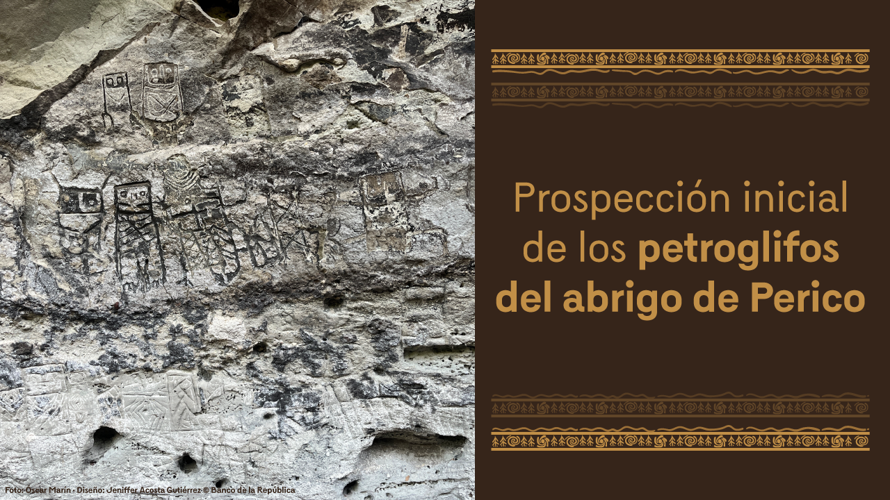 Prospección inicial de los petroglifos del abrigo de Perico