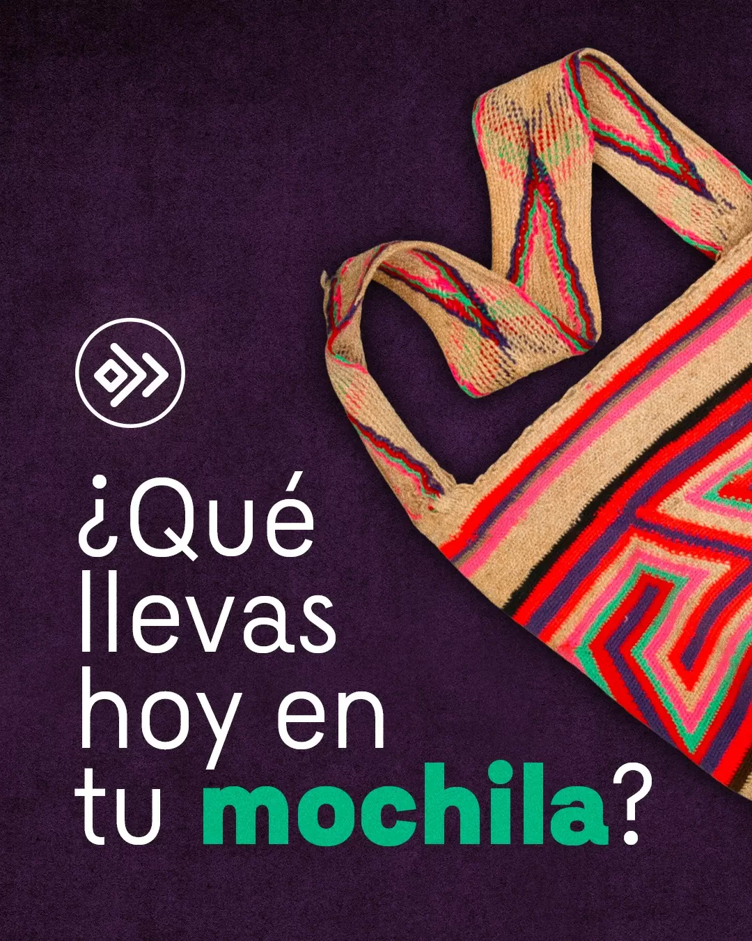 Imagen de las mochilas Museo del Oro