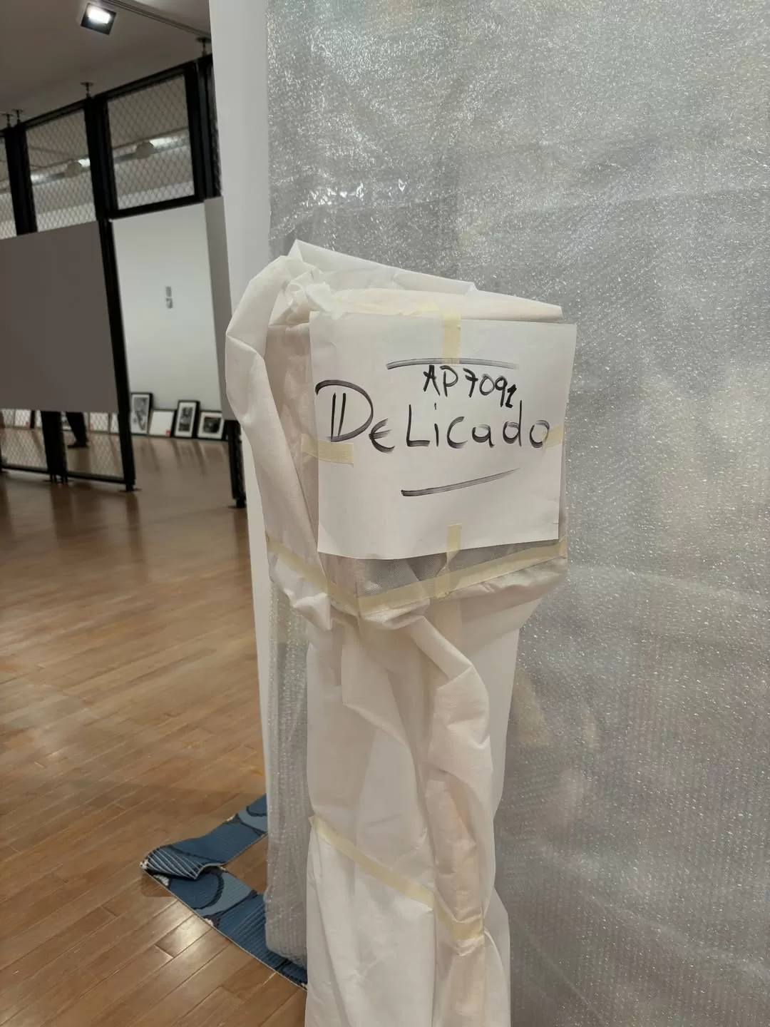 Montaje de la exposición Digna Rabia