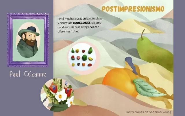 Movimiento artístico postimpresionismo Paul Cézanne