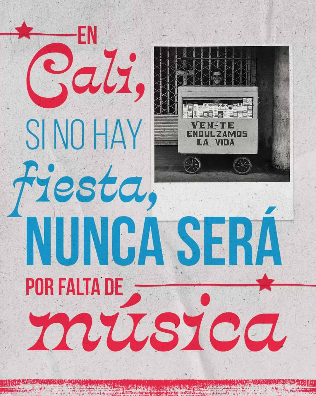 En Cali si no hay fiesta, nunca será por falta de música.