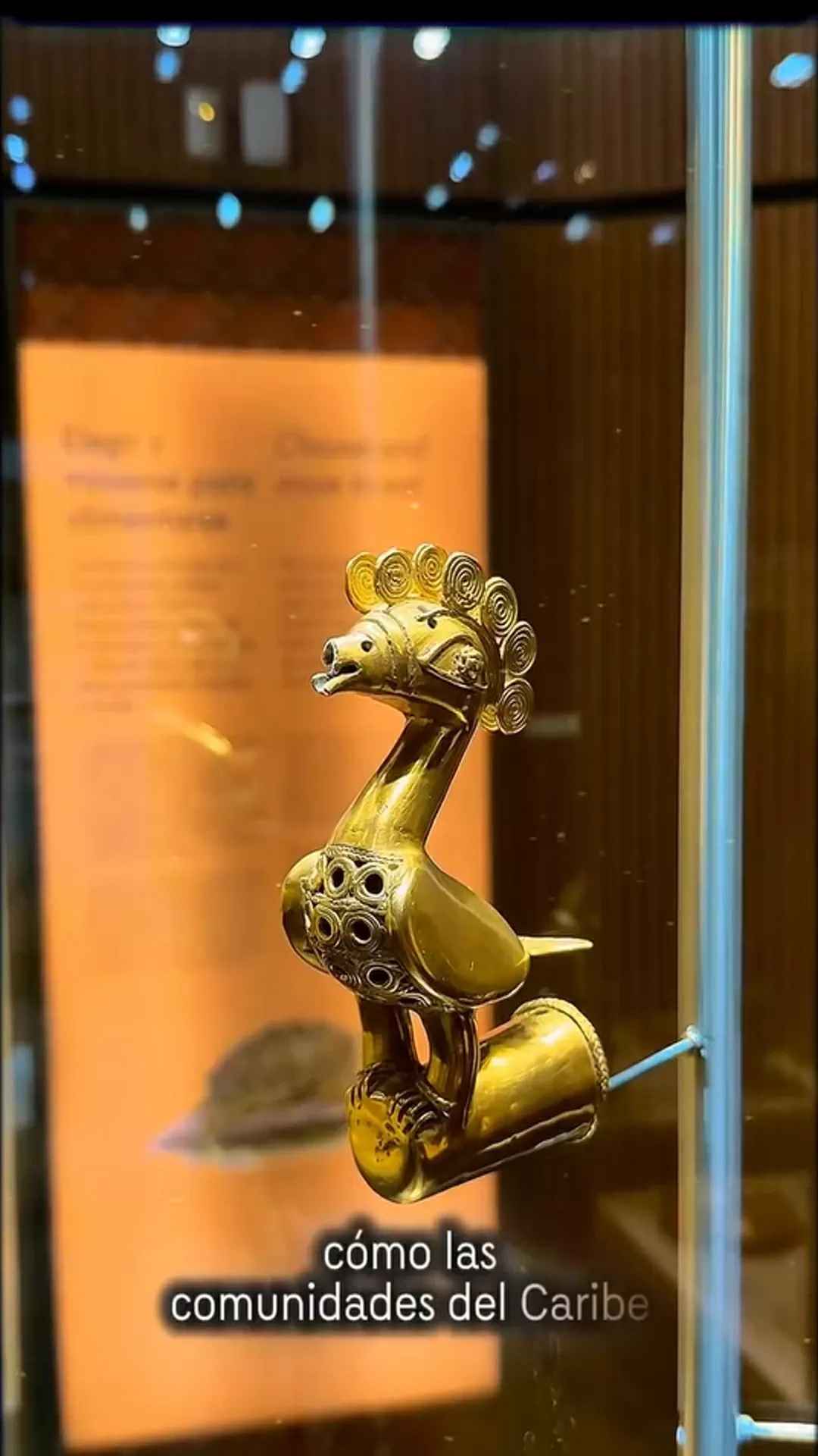 Pieza del Museo del Oro Zenú