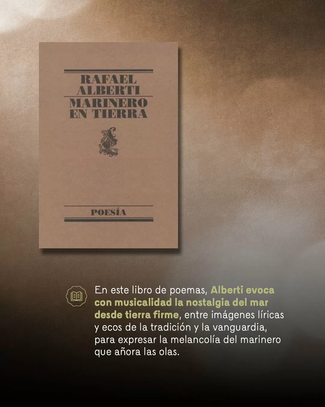 Marinero en Tierra de Rafael Alberti 