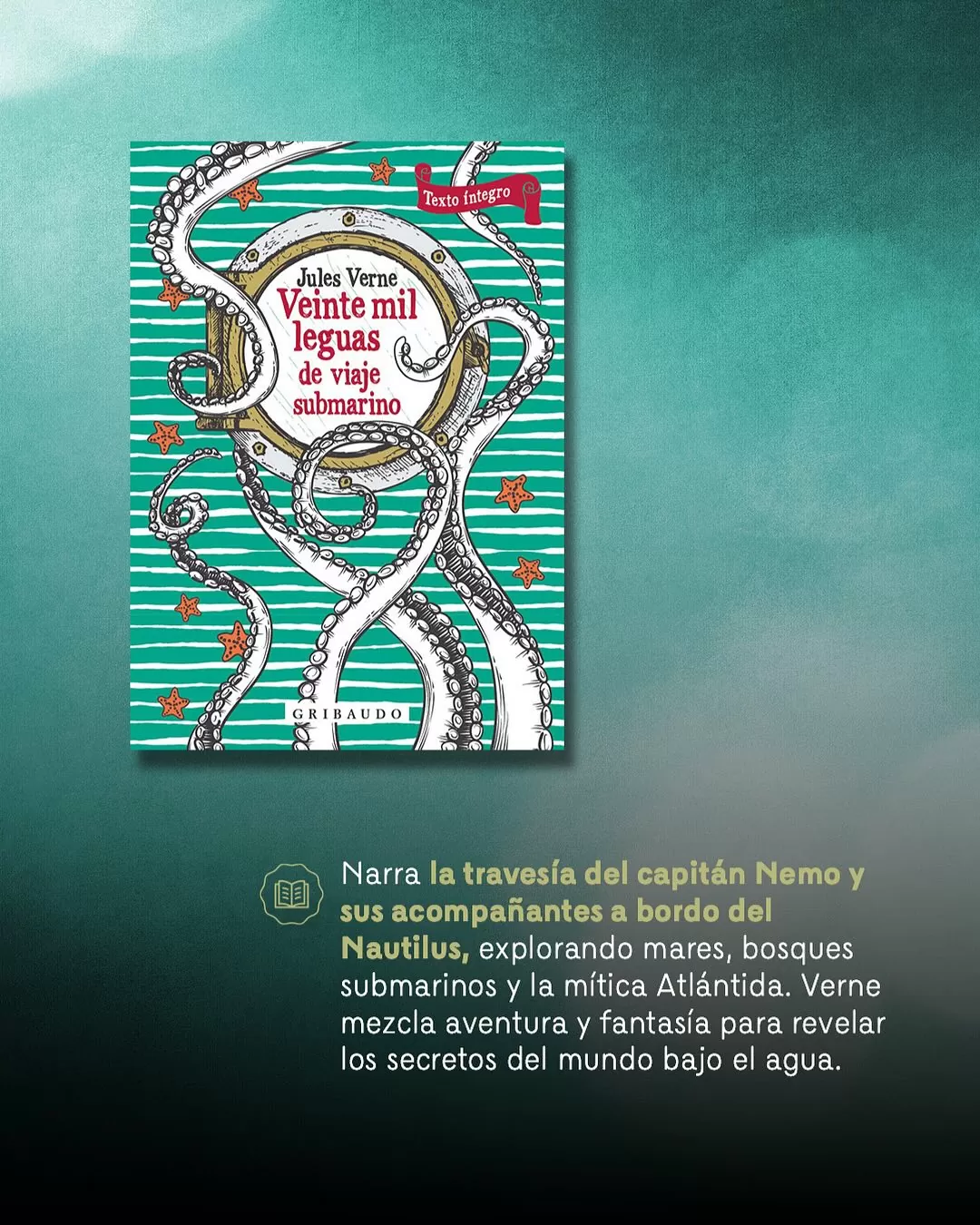 Veinte mil leguas de viaje submarino de Jules Verne