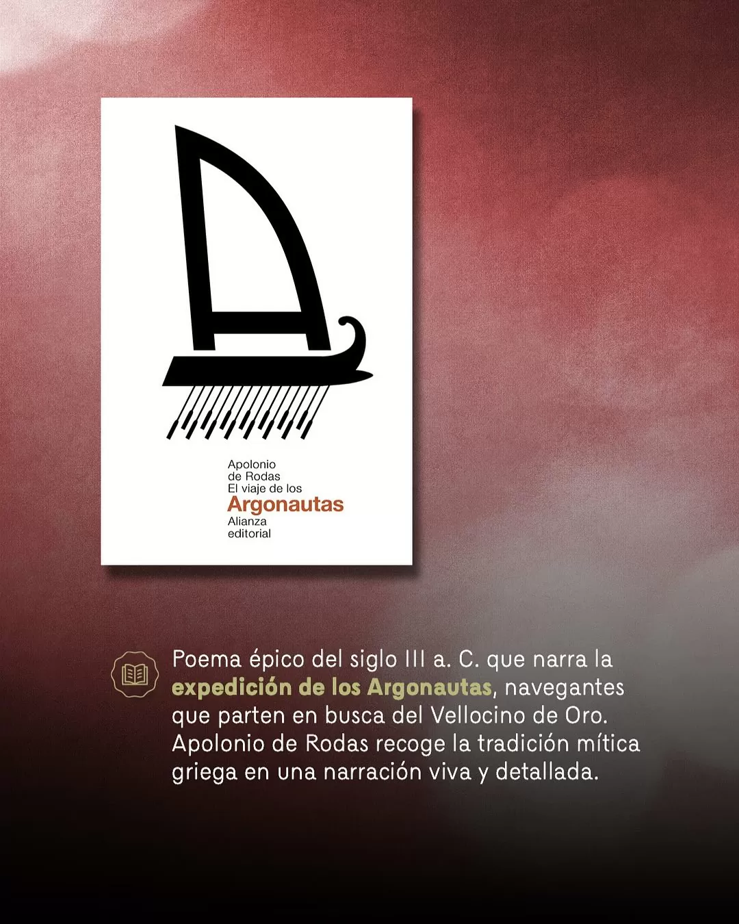 El viaje de los Argonautas de Apolonio de Rodas