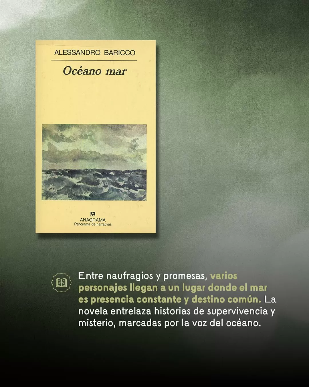 Océano mar de Alessandro Baricco 