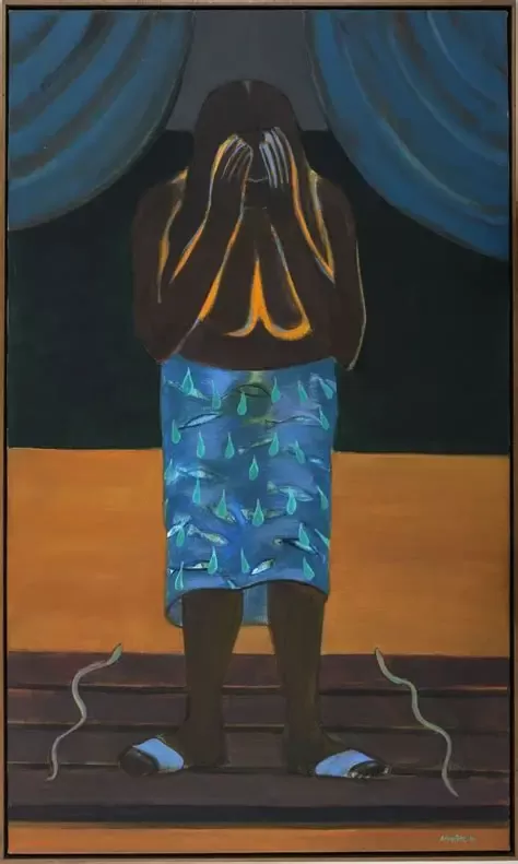 Lagrimas y peces (1997). Beatriz González