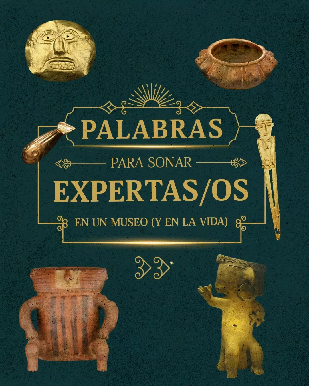 Palabras para sonar expertas en un museo (y en la vida)