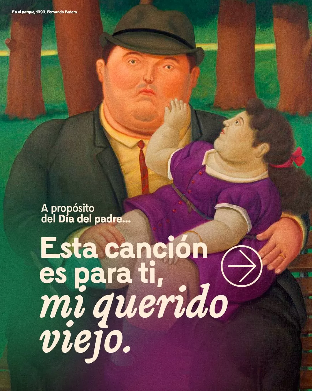 Esta canción es para ti mi querido viejo.