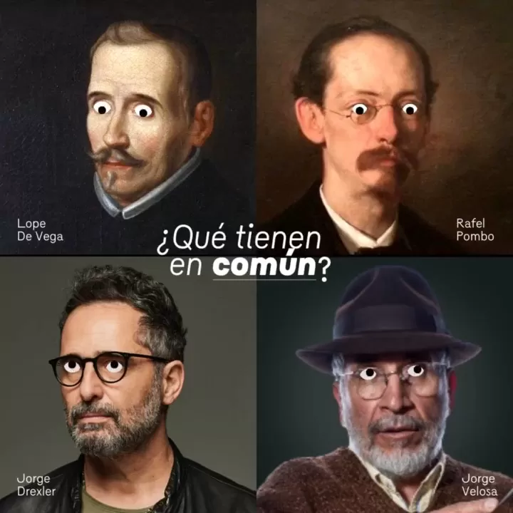 ¿Qué tienen en común Lope de Vega, Rafael Pombo, Jorge Drexler y Jorge Velosa? 