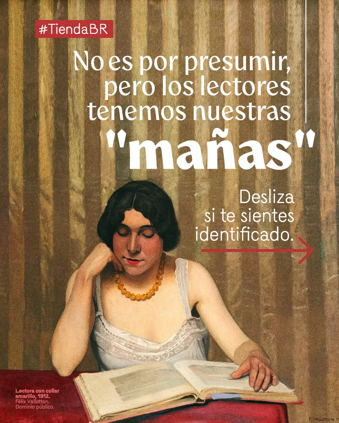No es por presumir pero los lectores tenemos nuestras "mañas".