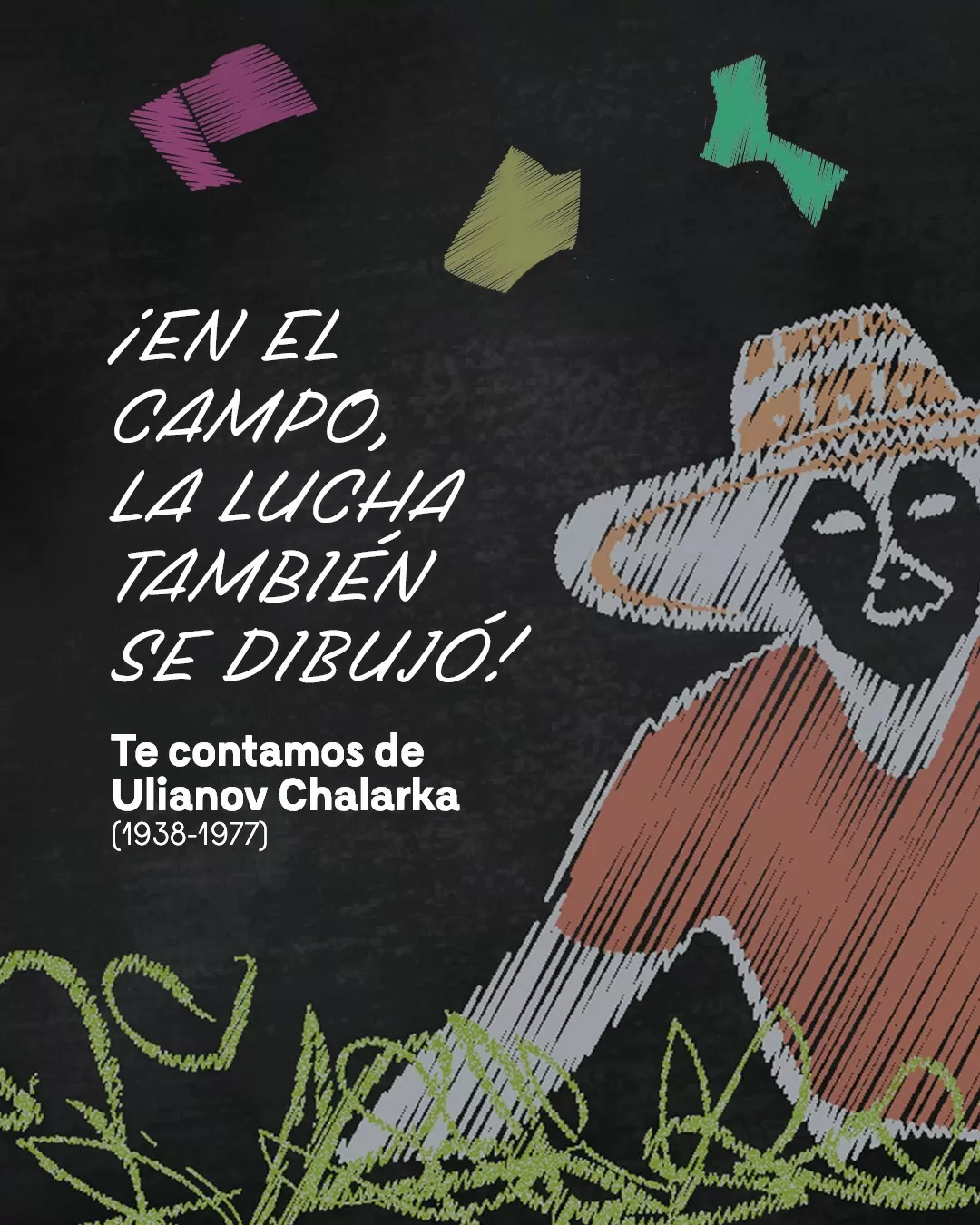 Imagen con dibujo a color de Ulianov Chalarka 