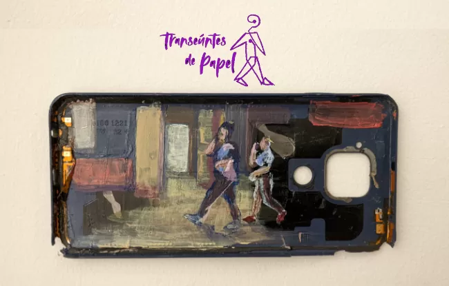 Transeúntes de papel -  Recorrido del tiempo - Laura Sofia Afanador Lamo