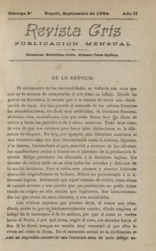 El último Pijao. Poema en cuatro cantos (introducción)