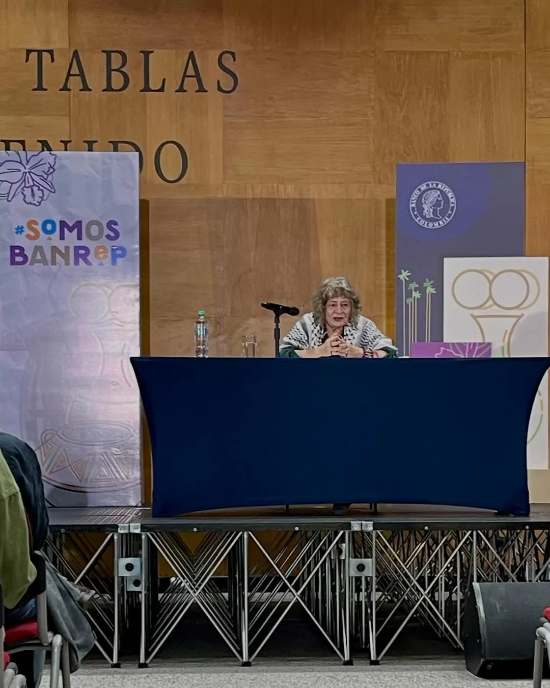Rita Segato en la Biblioteca Luis Ángel Arango 