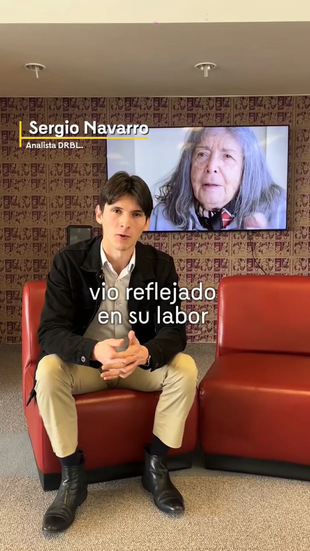 Sergio Navarro, Analista DRBL, sobre el fondo de Beatriz González