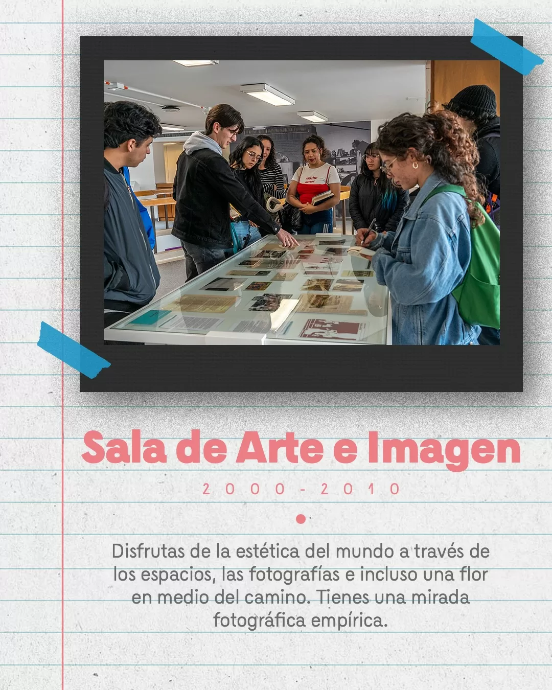 Fotografía de la Sala de Arte e Imagen de la BLAA