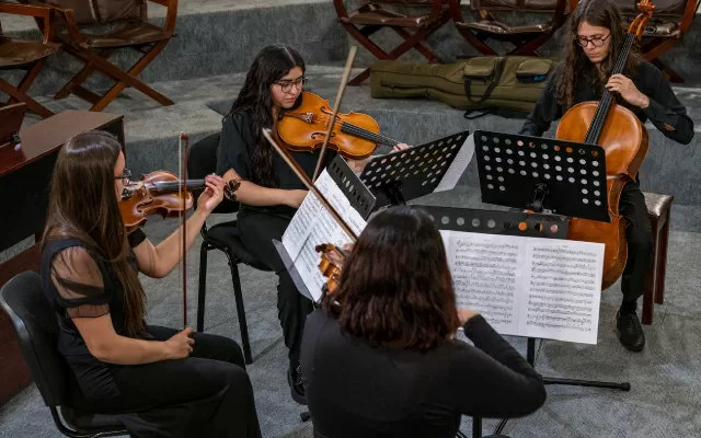 Sala de Música de la Biblioteca Luis Ángel Arango BLAA, 2025.