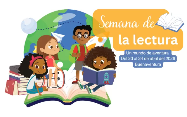 Ilustración de la Semana de la Lectura 2026 en Buenaventura