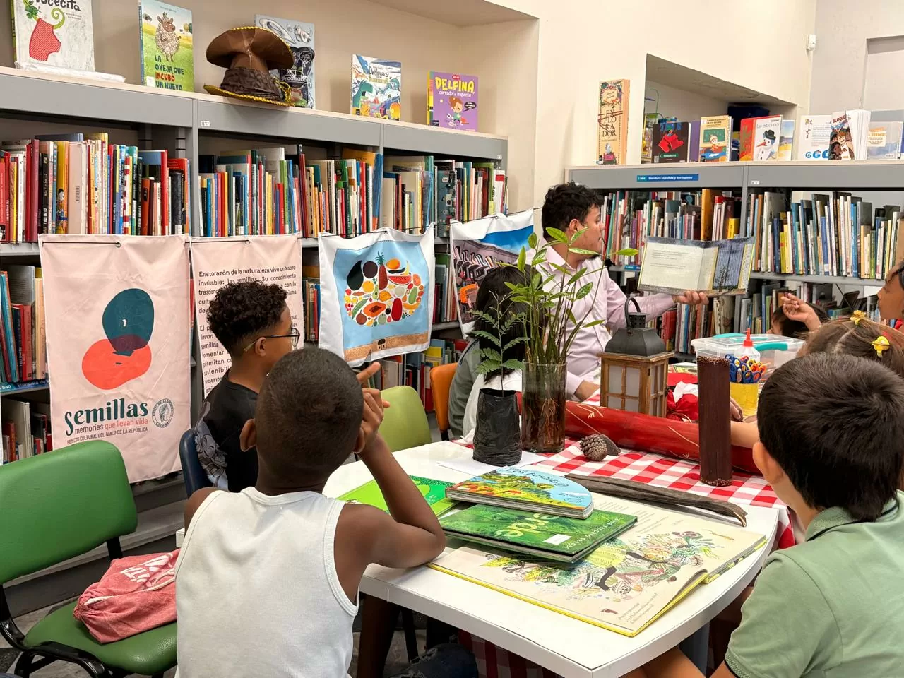 Entre semillas y especias taller infantil