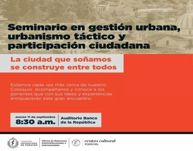 Seminario Urbanismo táctico 