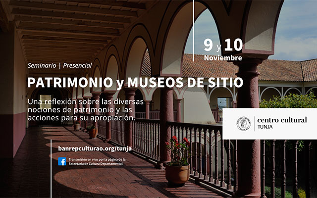 Seminario Patrimonio y museos de sitio 