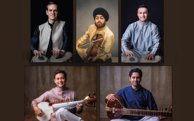 Talim Quintet (Estados Unidos), música tradicional india, Conciertos Profesionales 2023.