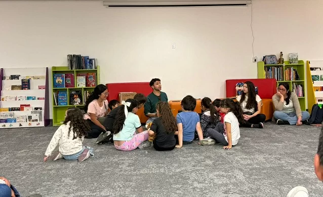 Taller con niños en la Blaa 640x400
