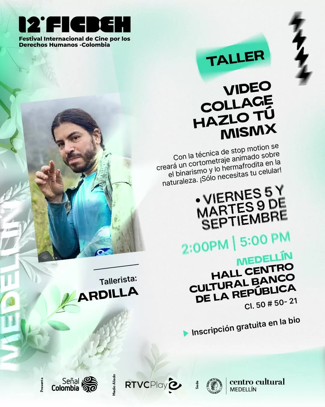 Taller video collage - Festival Internacional de Cine de Derechos Humanos