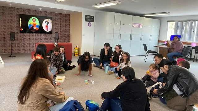 Taller de niños en la sala de Arte e Imagen BLAA 640x400