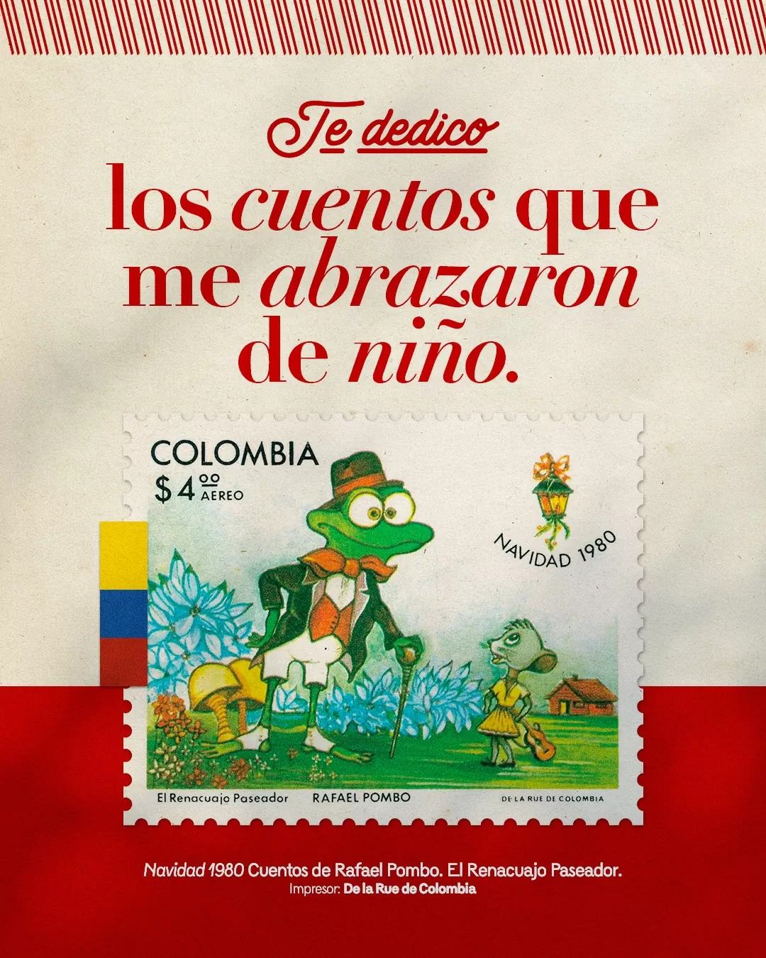 Navidad 1980 Cuentos de Rafael Pombo. El Renacuajo Paseador