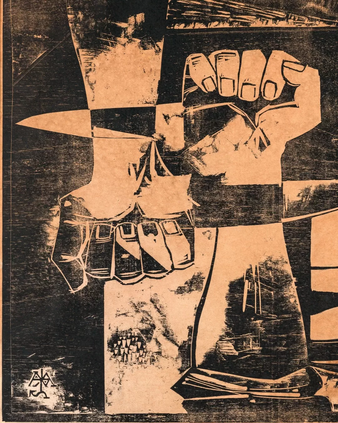 Obra La Violencia de Alejandro Obregón 