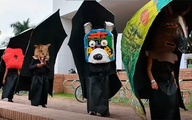 AbraZOO es una obra colectiva realizada en Ibagué