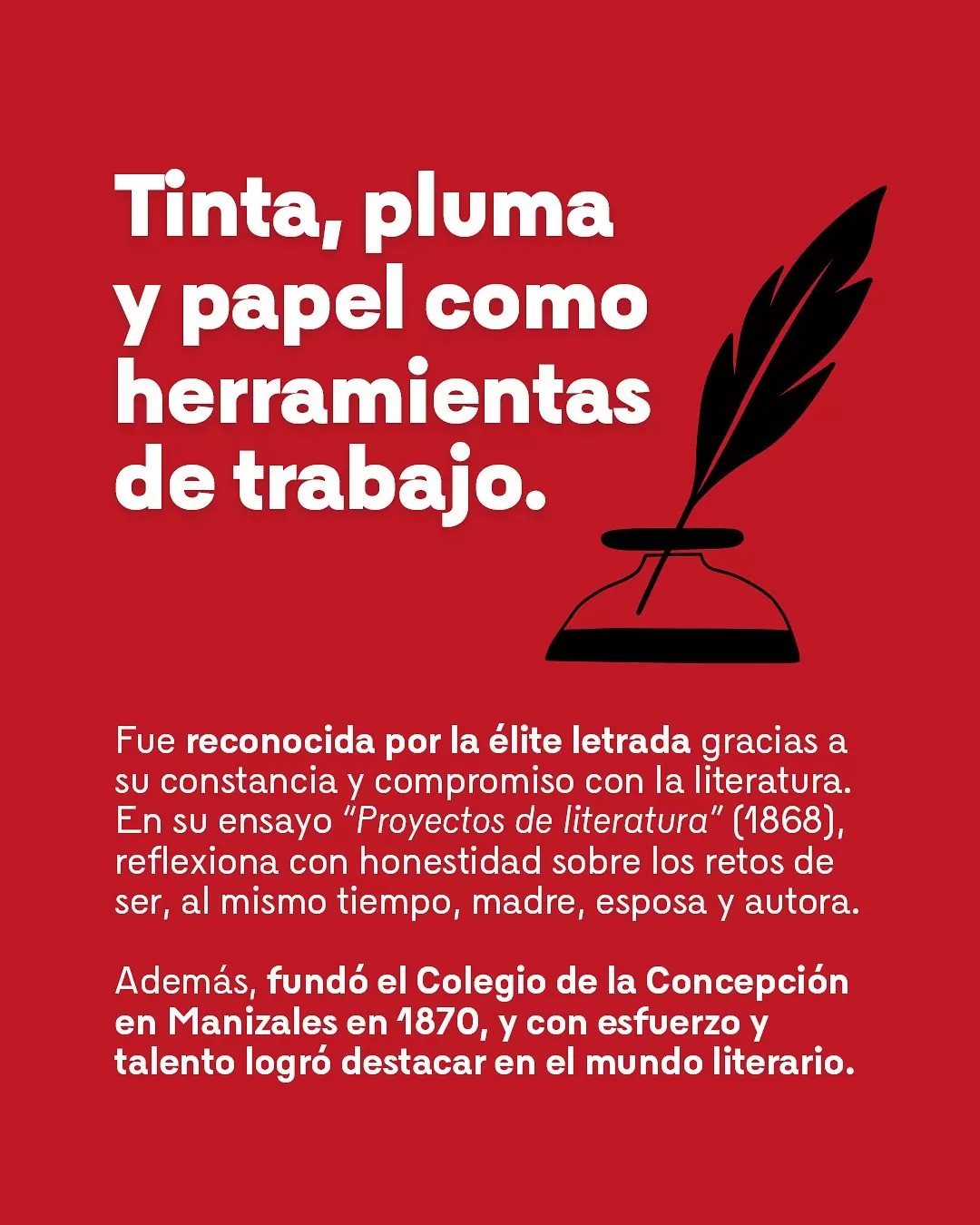 Agripina Montes del Valle. Escritorias centenarias del Gran Caldas II