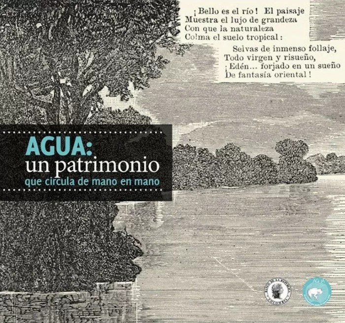 Portada del libro Agua: un patrimonio que circula de mano en mano