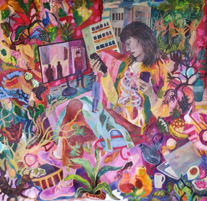 Lo simultáneo. María Liliana Díaz Lo simultáneo. María Liliana Díaz