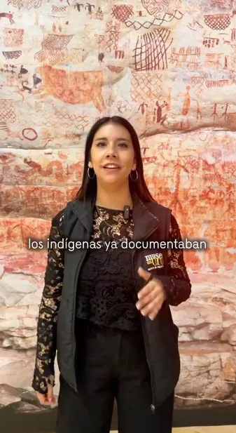 Exposición trazos sobre piedra en el Museo del Oro, 2026.