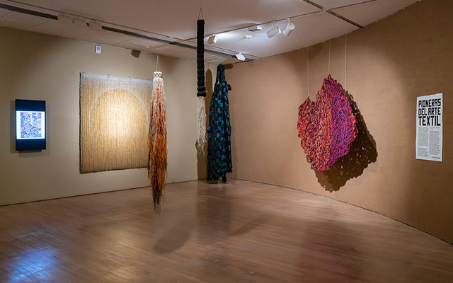 Arte textil en Sembrar la duda