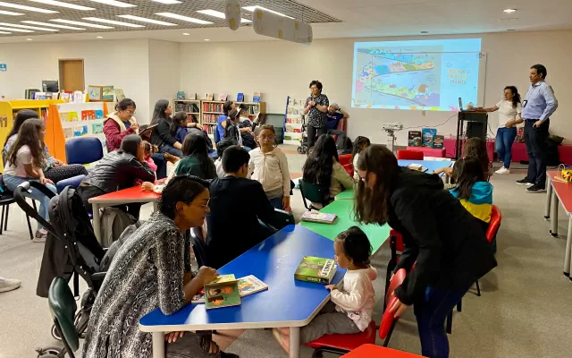 AtroBlaa Kids, en la Sala de colección infantil de la BLAA. 2024