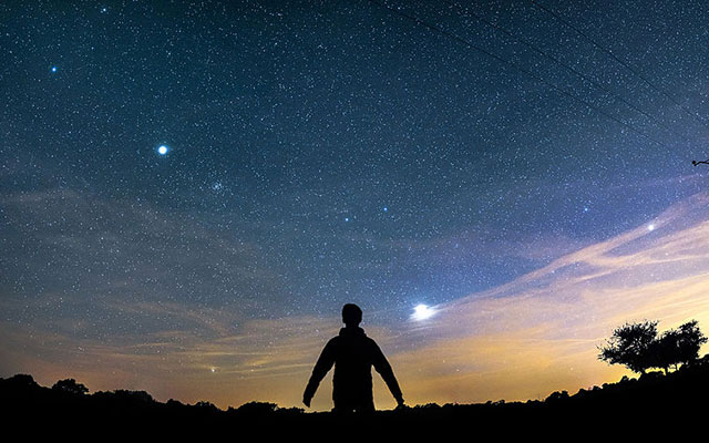 Astrophotography Panorama Test Shot