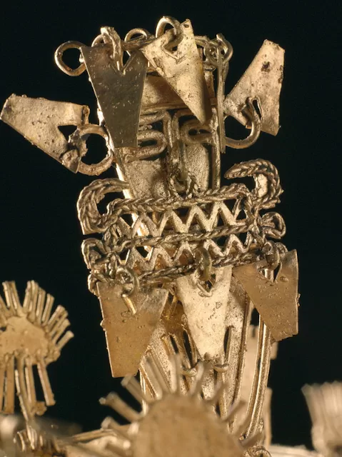 Detalle del cacique o cacica de la balsa muisca