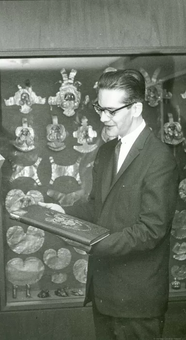 Director del Museo del Oro, Luis Barriga del Diestro