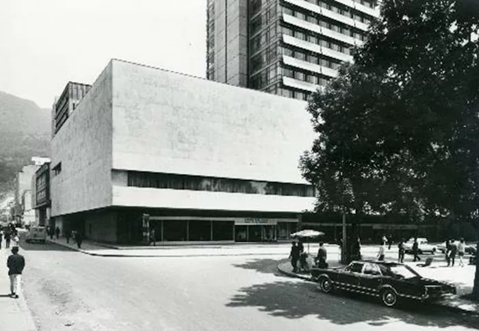 Fachada del Museo del Oro en 1968 Fachada del Museo del Oro en 1968