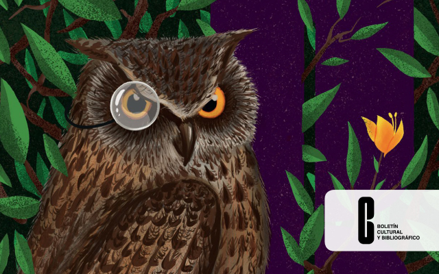 Detalle portada BCB 102, dedicado a Mario Arrubla.